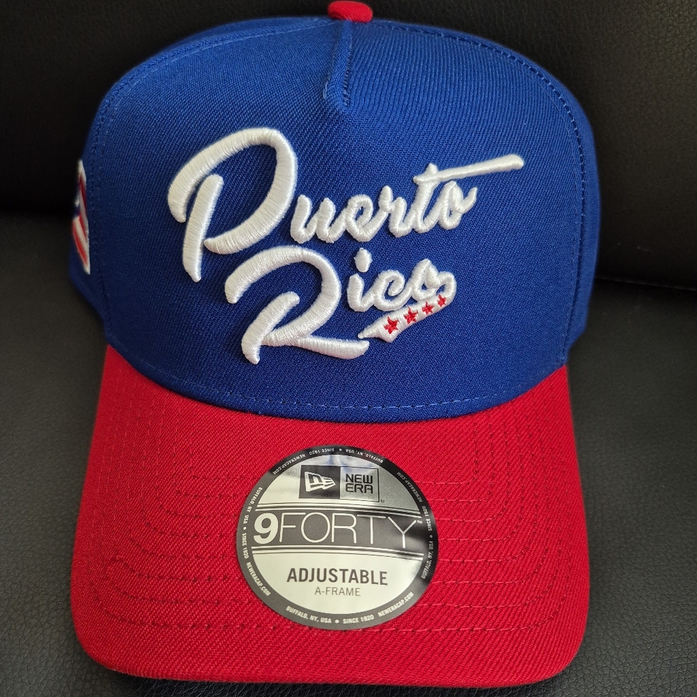 New Era Puerto Rico 9FORTY Snapback Hat Adjustable
